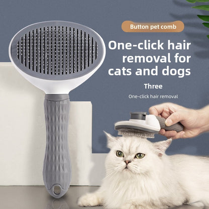 Pet Grooming Comb for Cats and Dogs