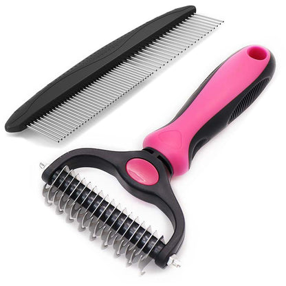 Pet Grooming Comb for Cats and Dogs