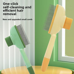 Pet pressing comb green