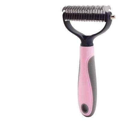 Pet grooming device