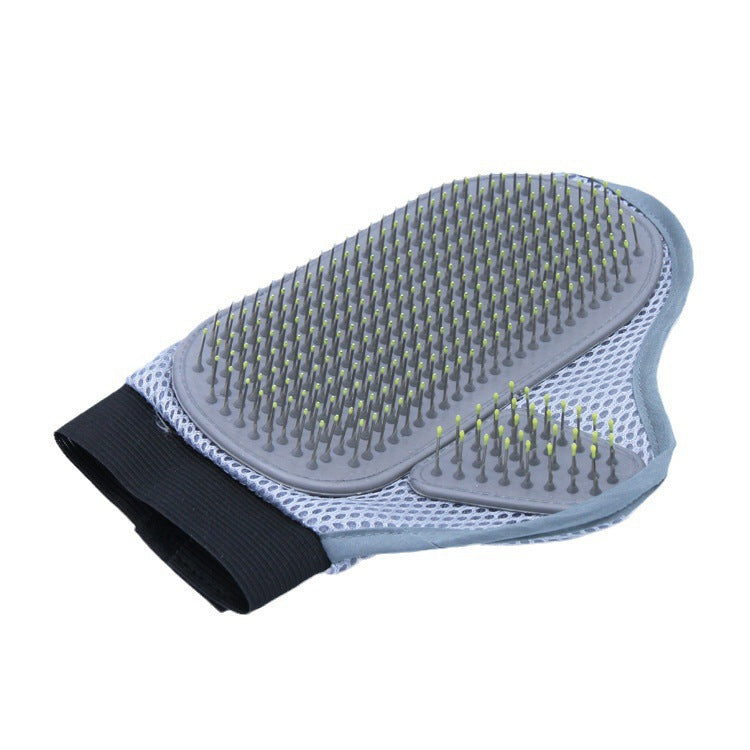 Pet Grooming Glove Bathing Massage Brush for Dogs