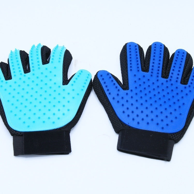 Pet Grooming Glove Bathing Massage Brush for Dogs