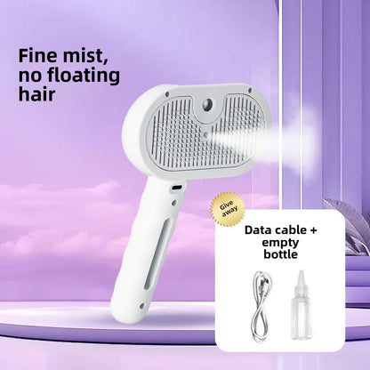 Pet Grooming Spray Comb with Detangling Function