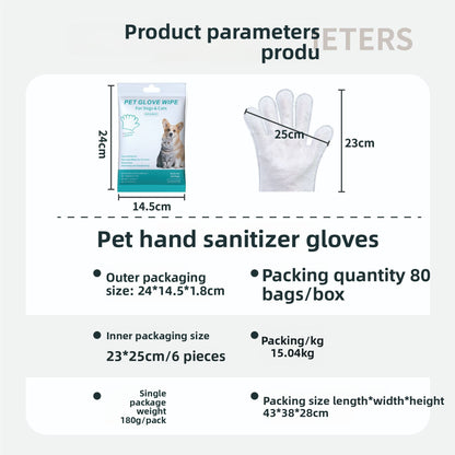 pet grooming wipes