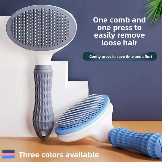 Pet Hair Brush - Stainless Steel Needle Brush