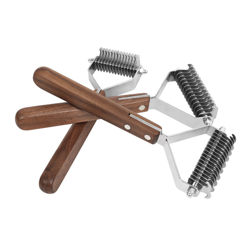 Pet hair comb