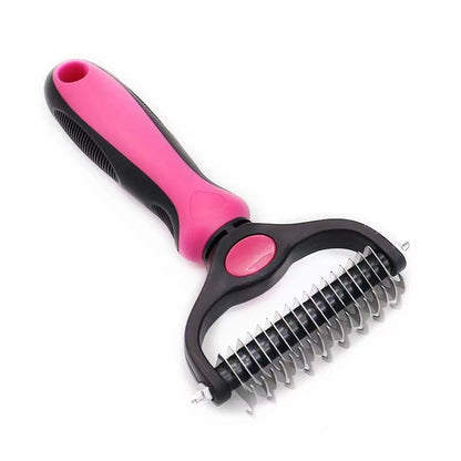 Pet hair combs clean hair combs