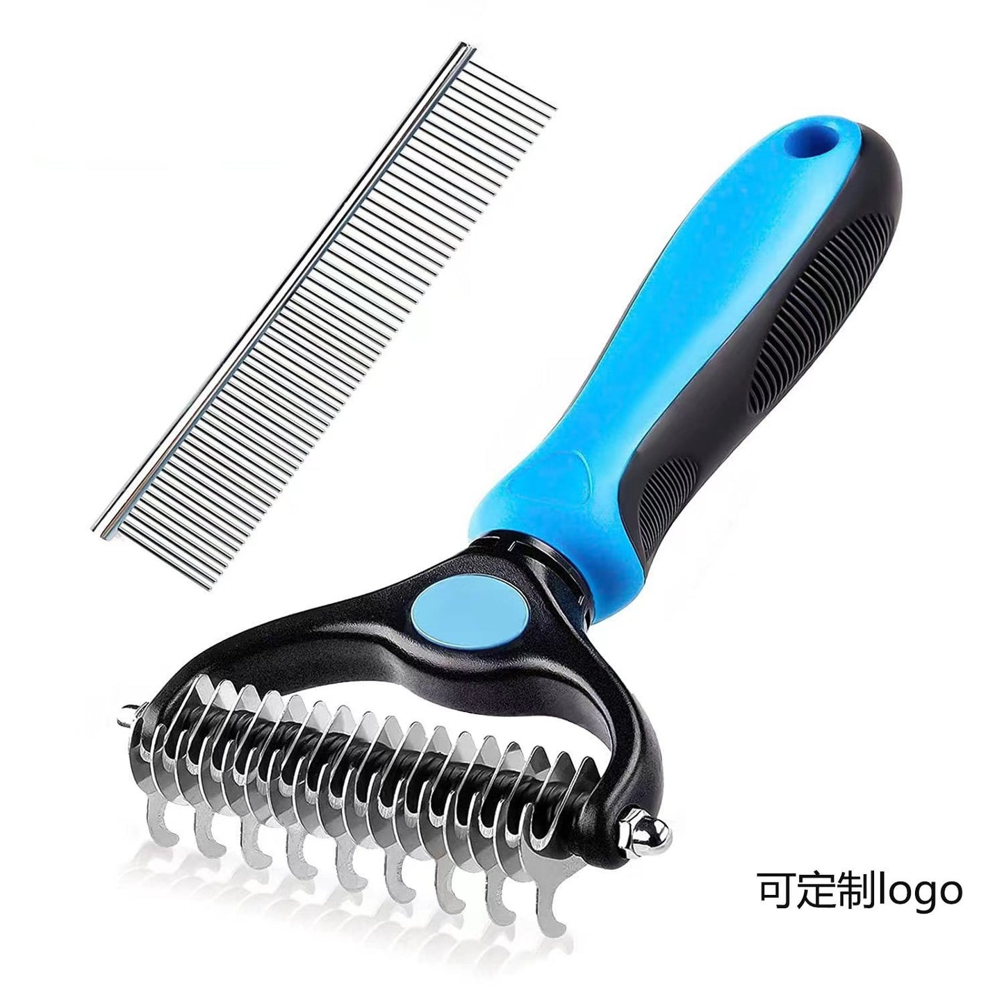 Pet hair combs clean hair combs