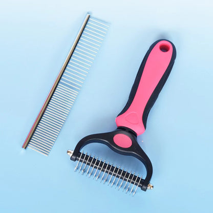 Pet hair combs clean hair combs