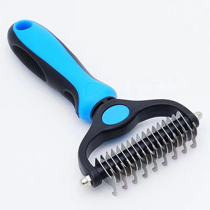 Pet hair combs clean hair combs