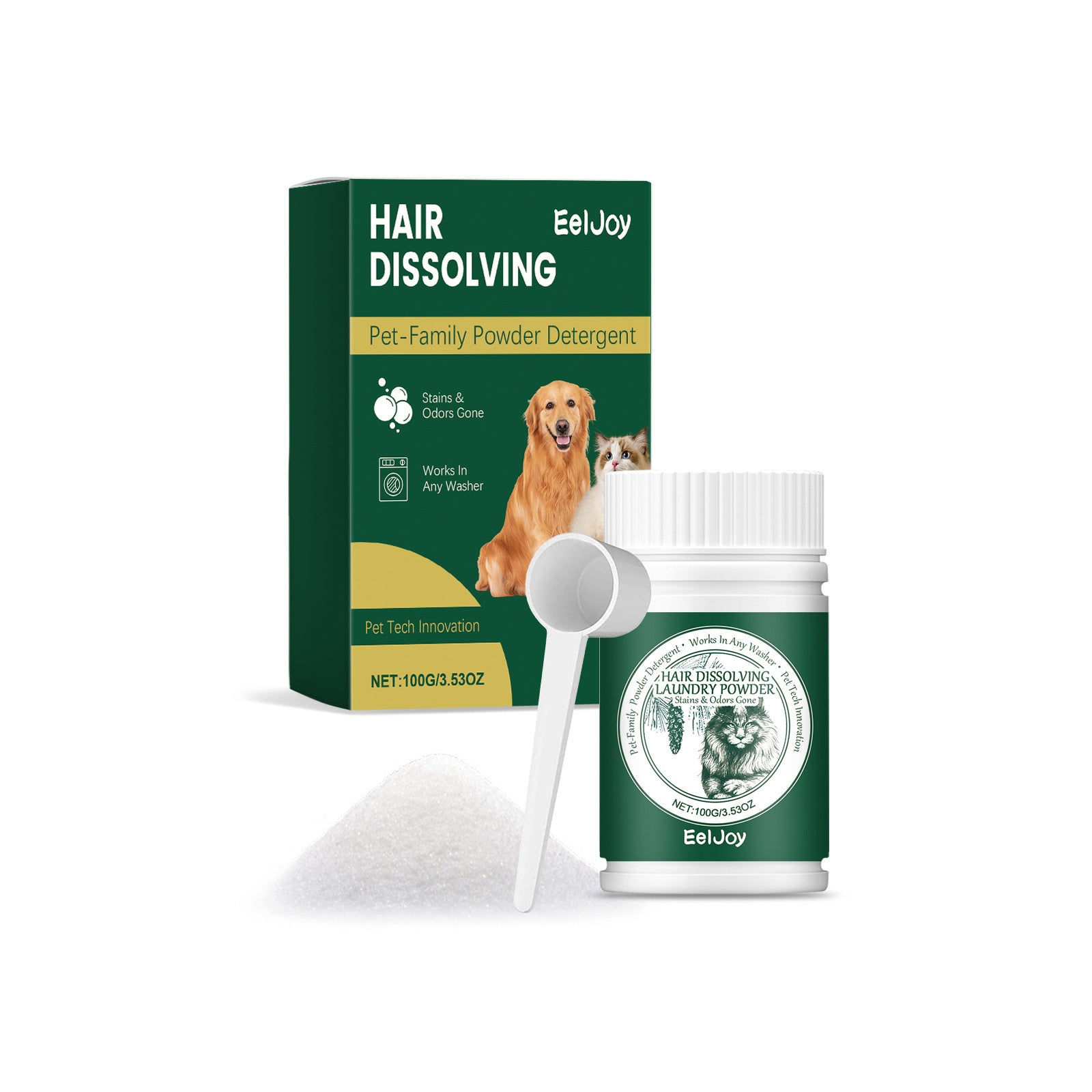 Pet Hair Dissolving Laundry Powder