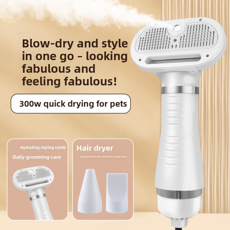 Pet hair dryer