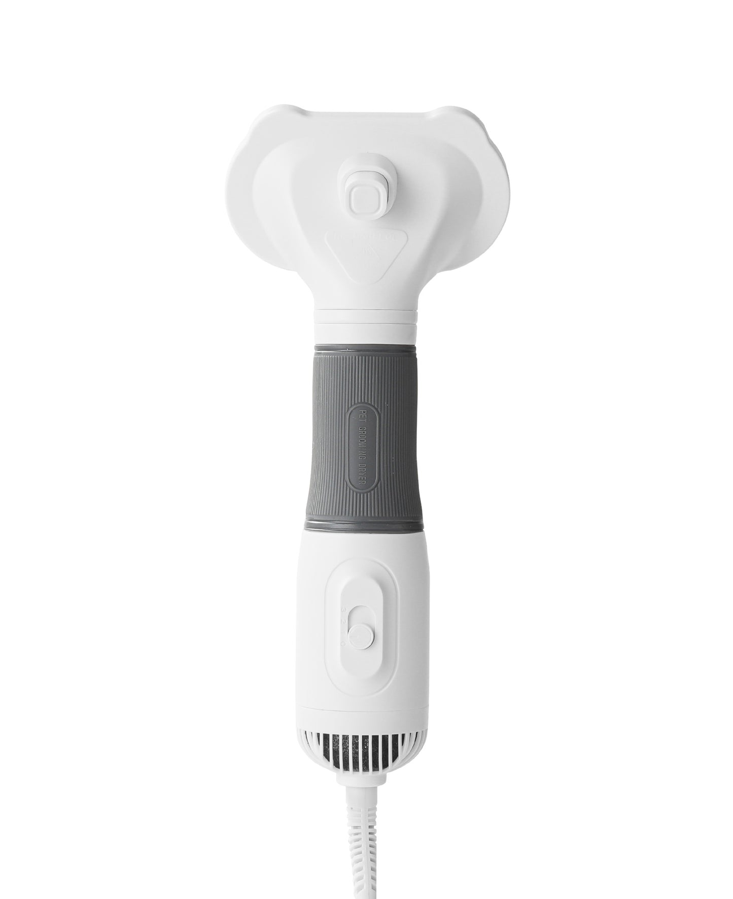 Pet Hair Drying and Grooming Tool: Combined Hair Dryer and Deshedding Brush for Dogs