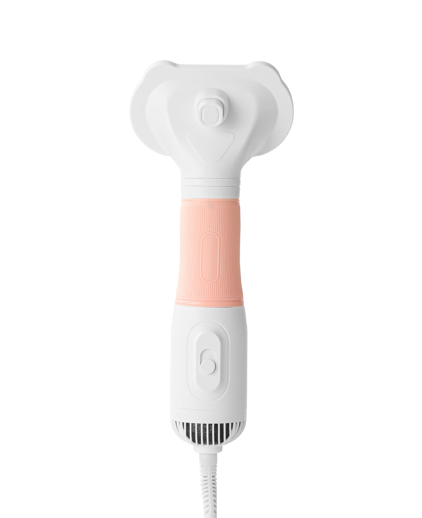 Pet Hair Drying and Grooming Tool: Combined Hair Dryer and Deshedding Brush for Dogs