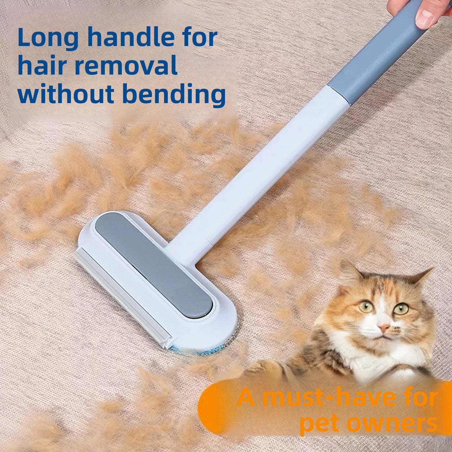Pet Hair Removal Brush for Furniture and Grooming