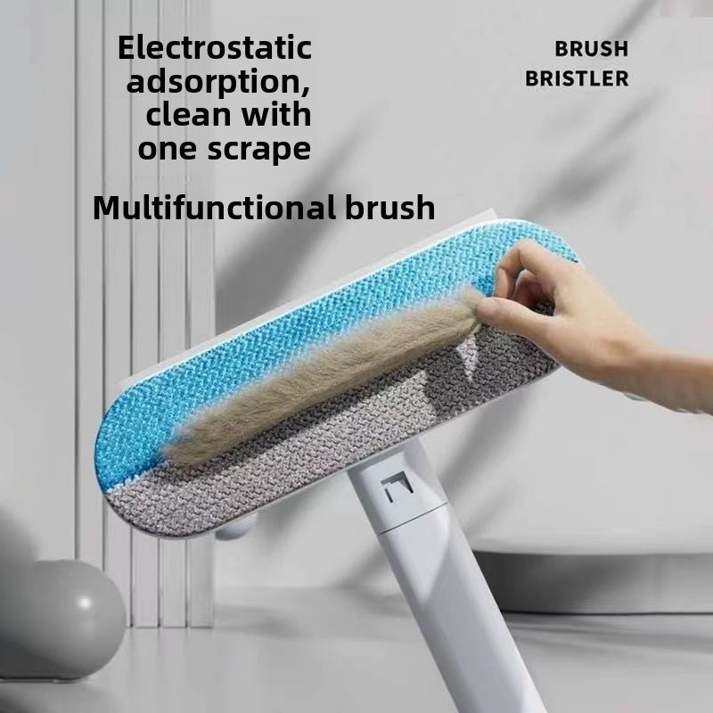 Pet hair removal brush