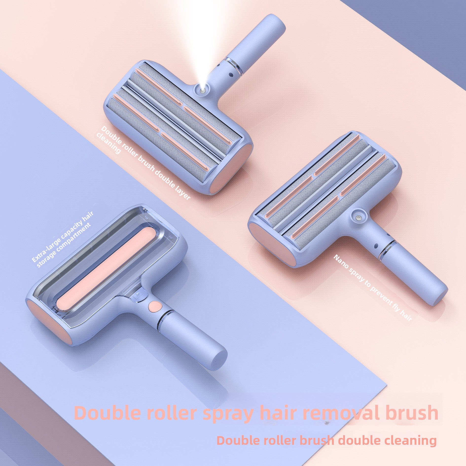 Pet Hair Removal Brush Spray Brush