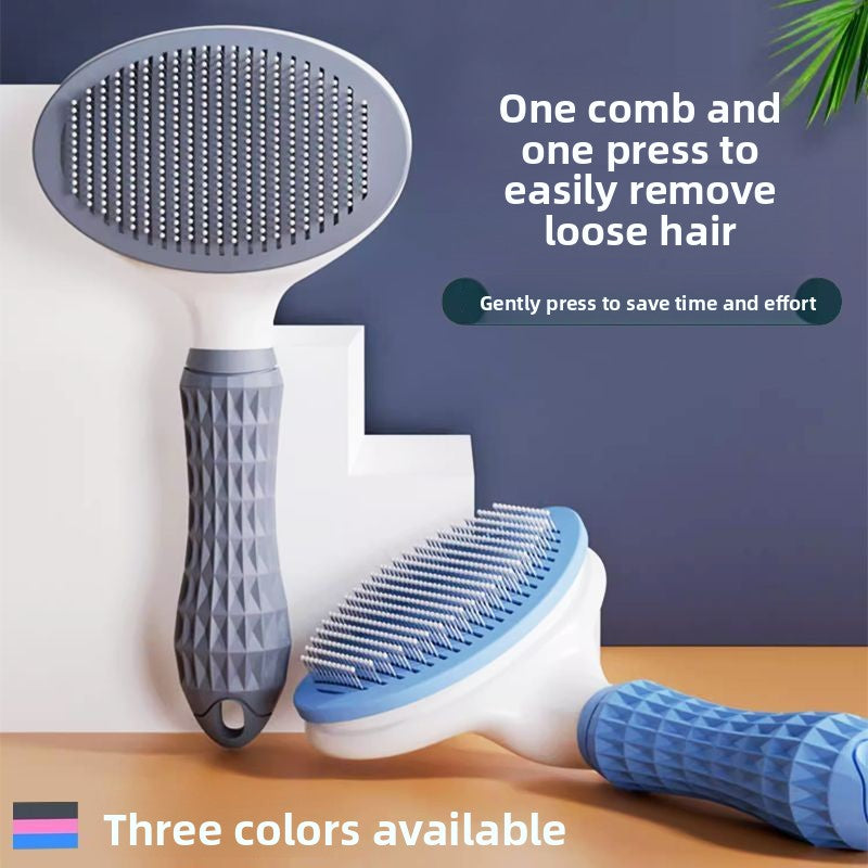 Pet Hair Removal Comb for Cats and Dogs