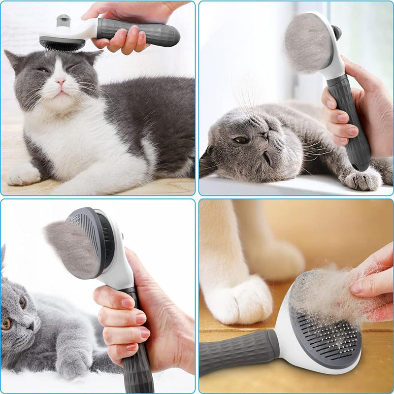 Pet Hair Removal Comb for Cats and Dogs