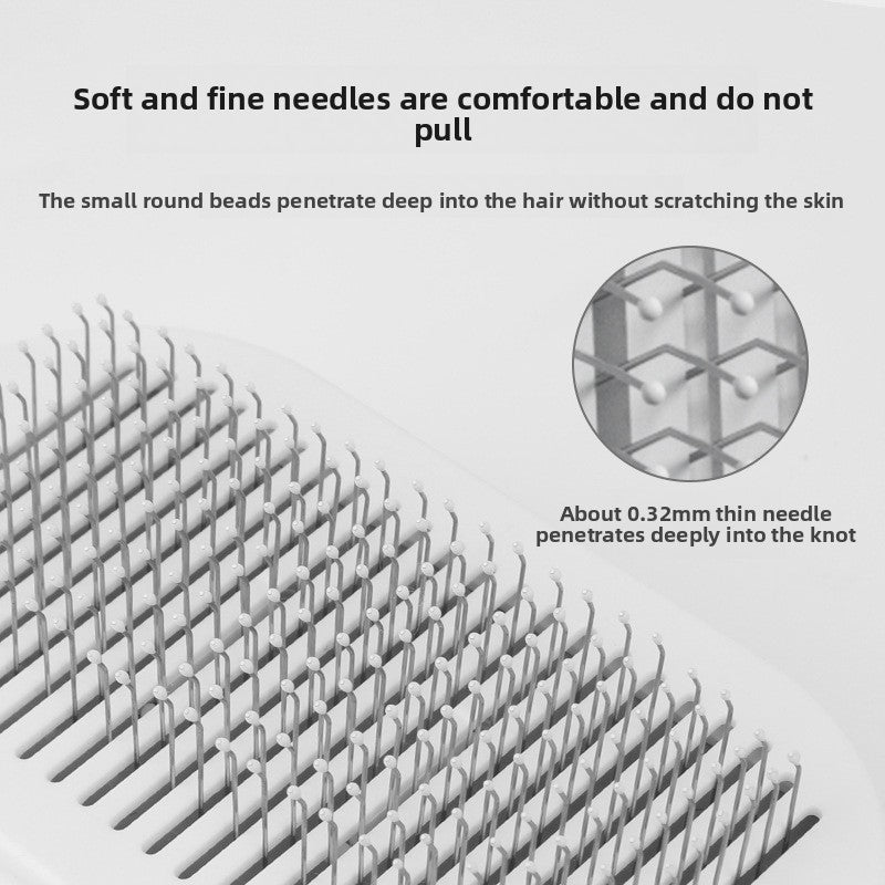 Pet Hair Removal Comb for Cats and Dogs