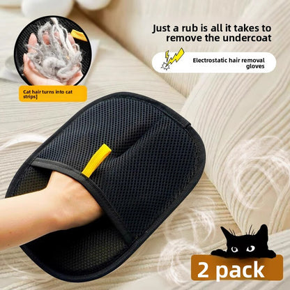 Pet Hair Removal Glove and Comb