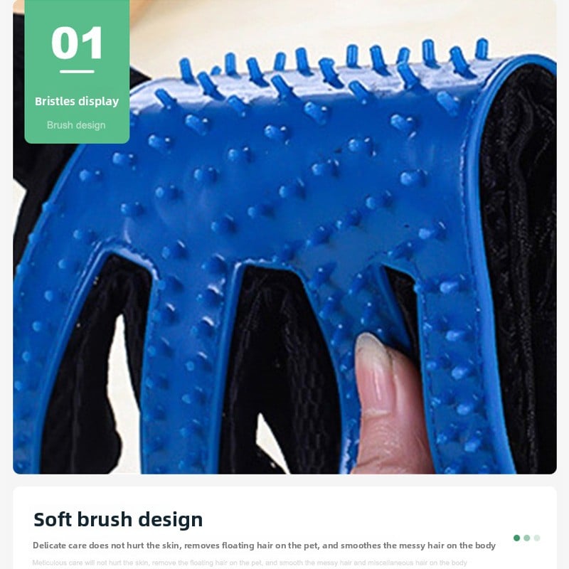 Pet Hair Removal Silicone Gloves for Cats and Dogs
