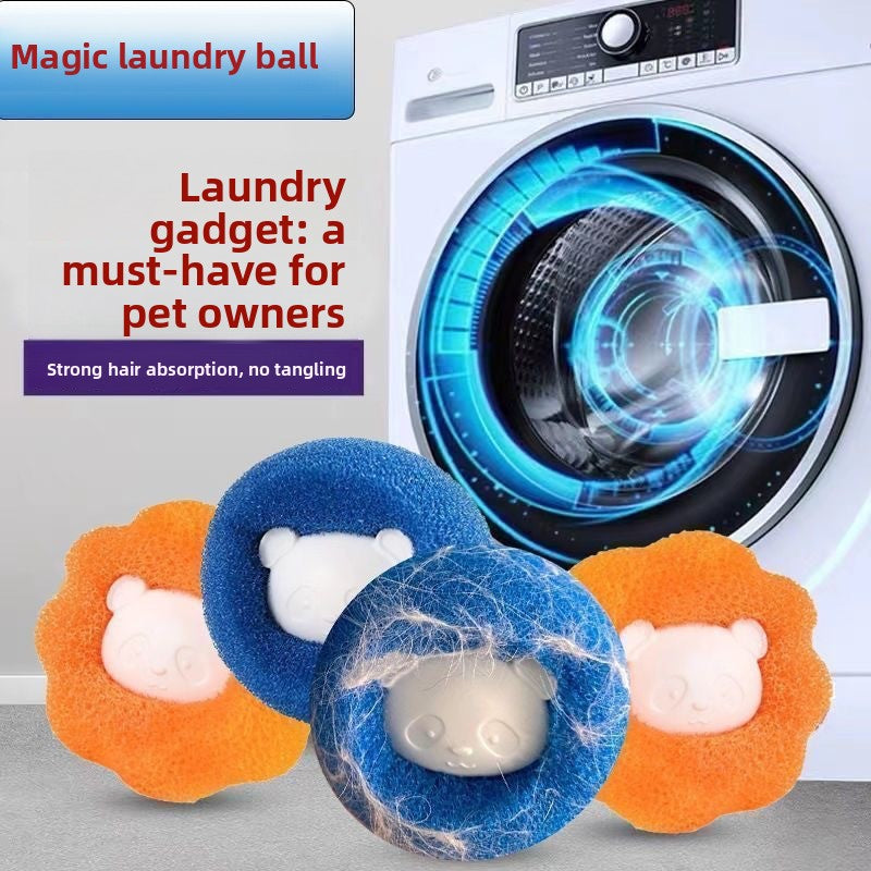 Pet Hair Remover Laundry Ball with Filter Bag