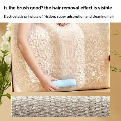 Pet hair sticky device