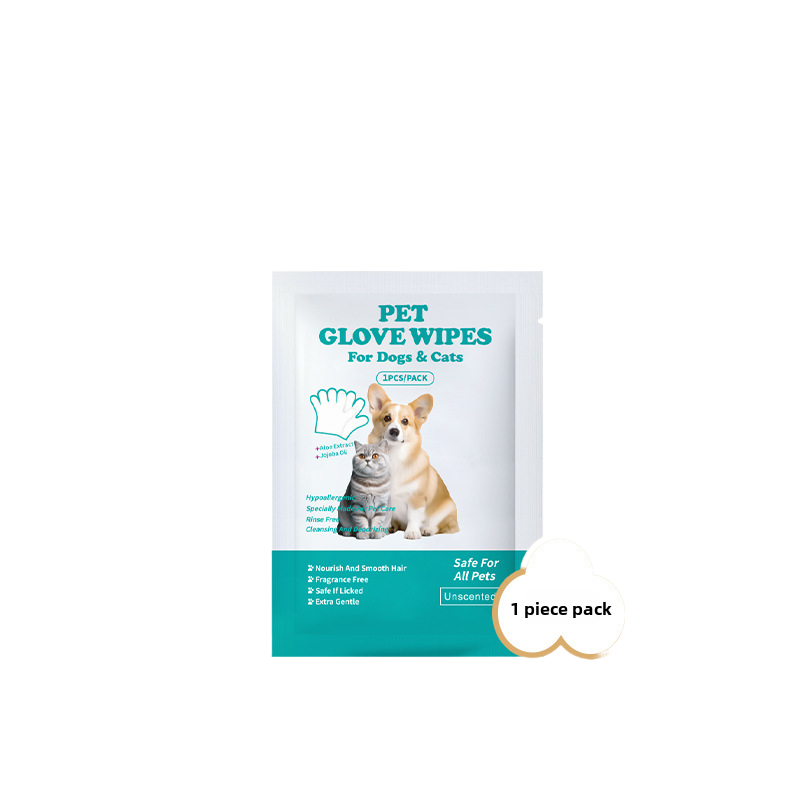 Pet hand sanitizer gloves