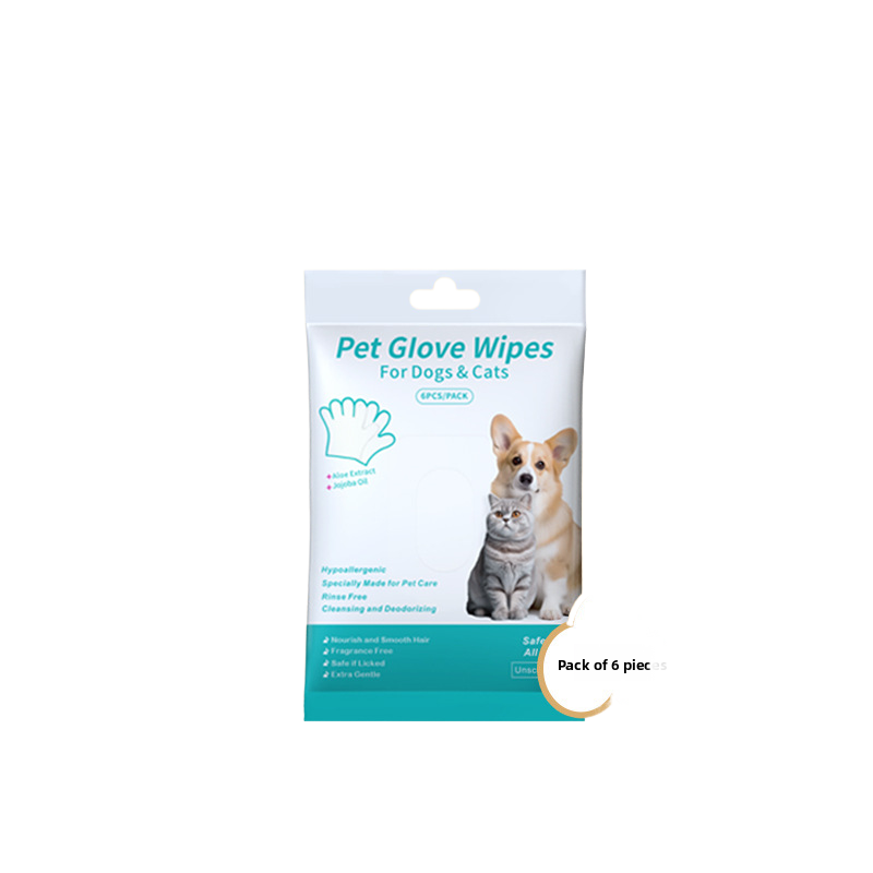 Pet hand sanitizer gloves