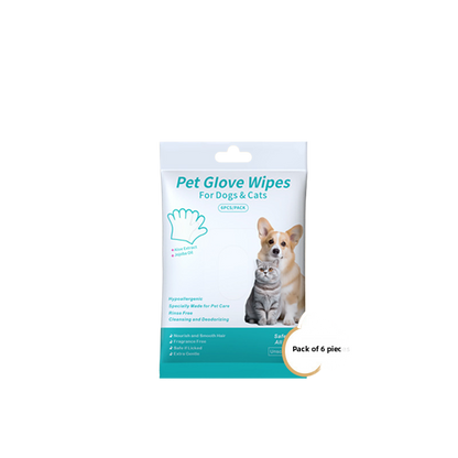 Pet hand sanitizer gloves
