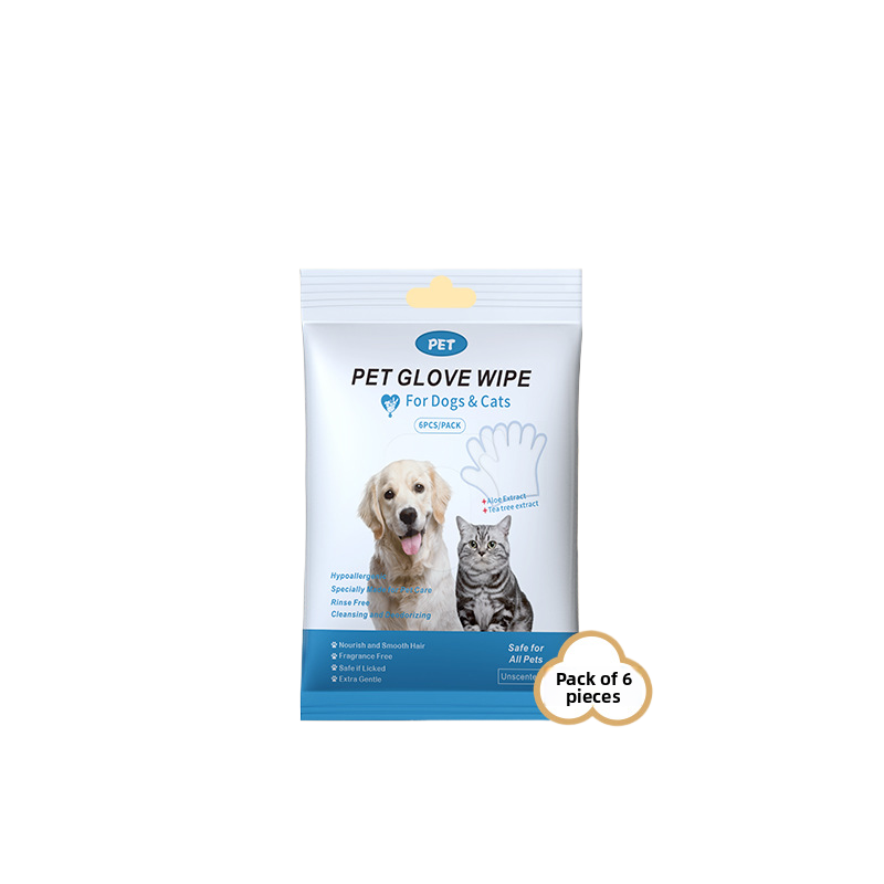 Pet hand sanitizer gloves
