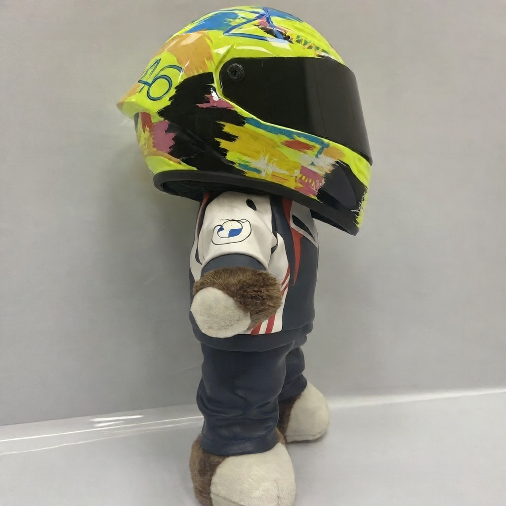 Pet Helmet Doll