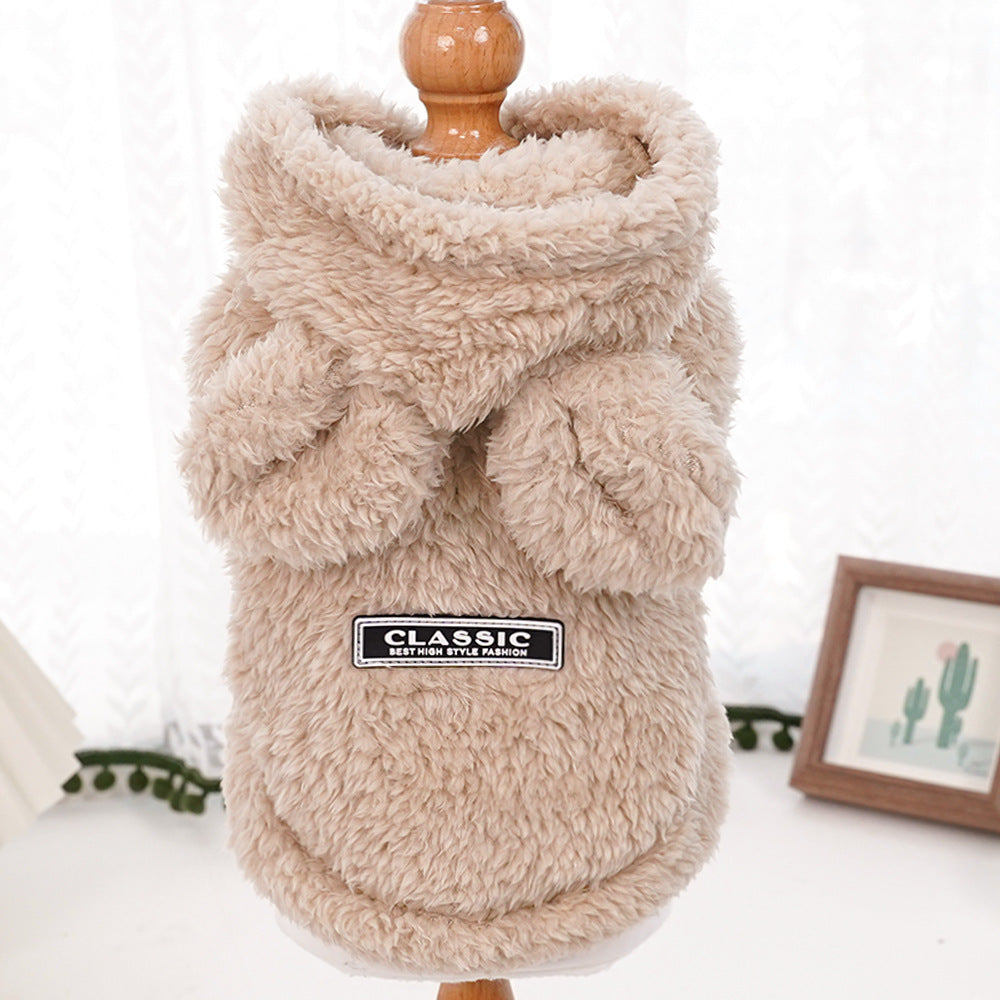 Pet Hooded Clothing with Rabbit Ears