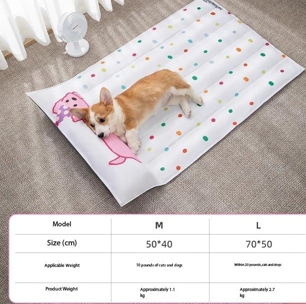 Pet ice mat, dog ice bed mat, summer sleeping mat, cat summer sleeping cooling mat, durable dog bed mat