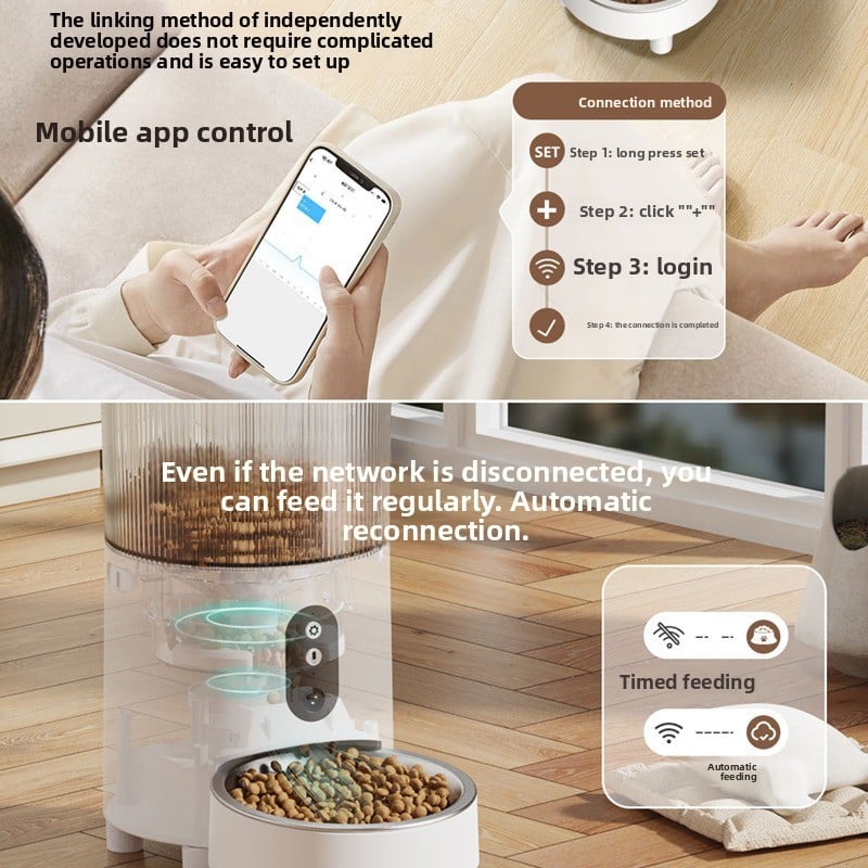 Pet intelligent feeder