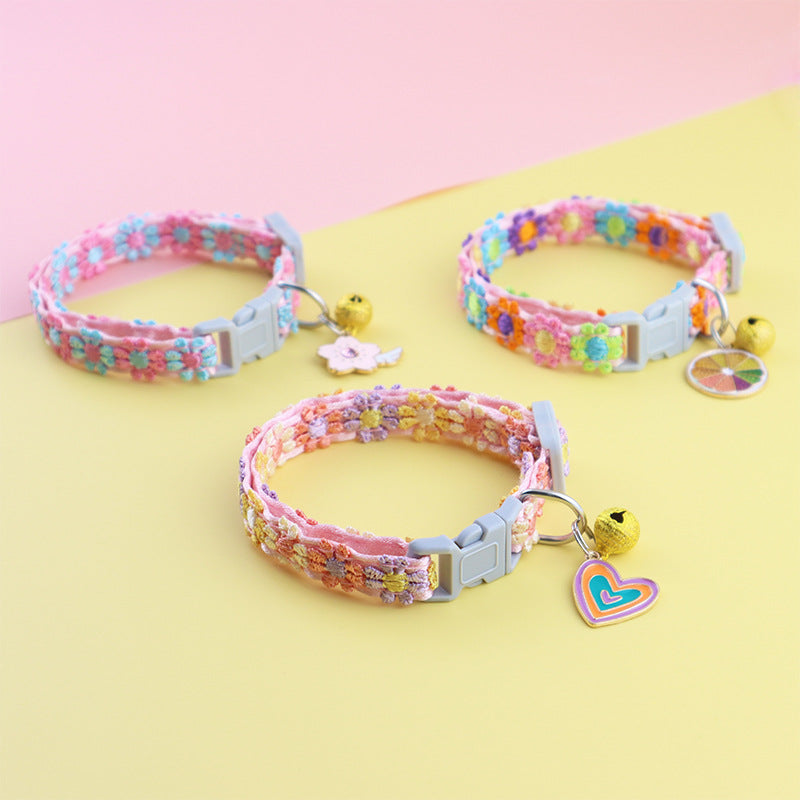 Pet Lace Flower Collar