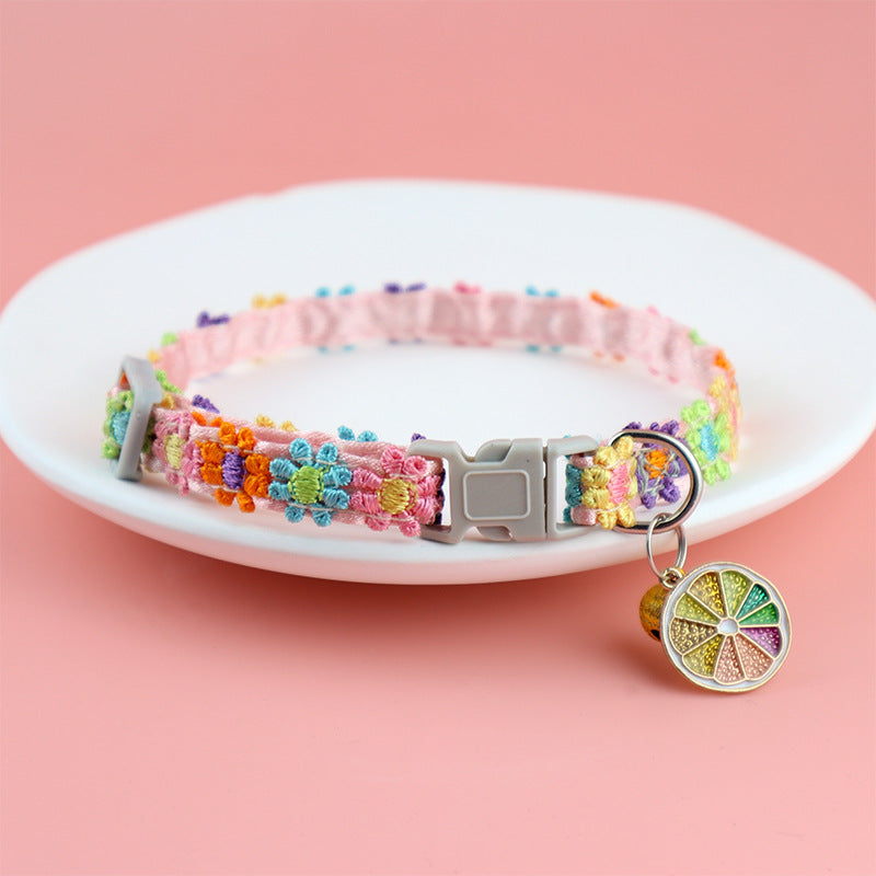 Pet Lace Flower Collar