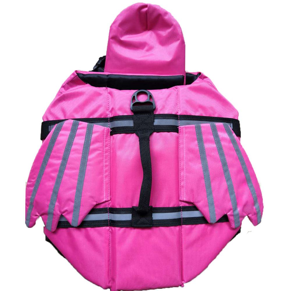 Pet Life Jacket Reflective Angel Wings Dog Swim Suit