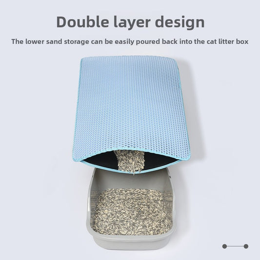 Pet litter mat