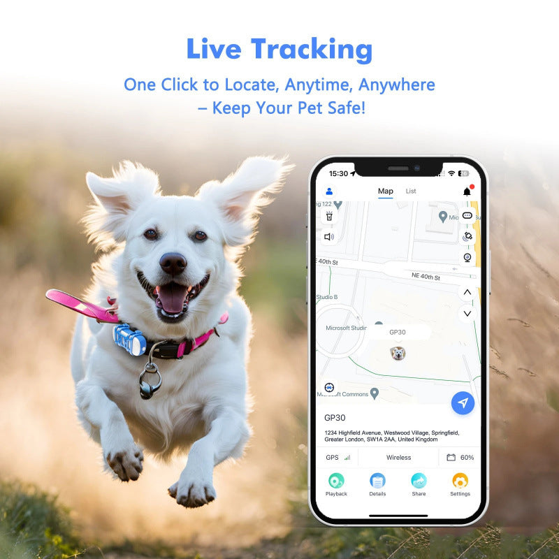 Pet location tracking device