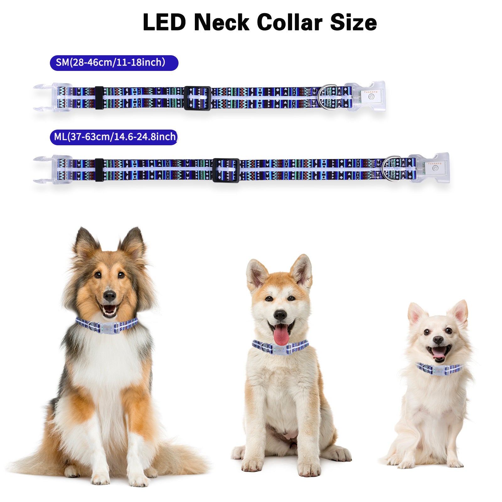 Pet luminous collar