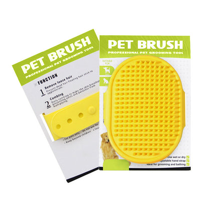 Pet Massage Bath Brush