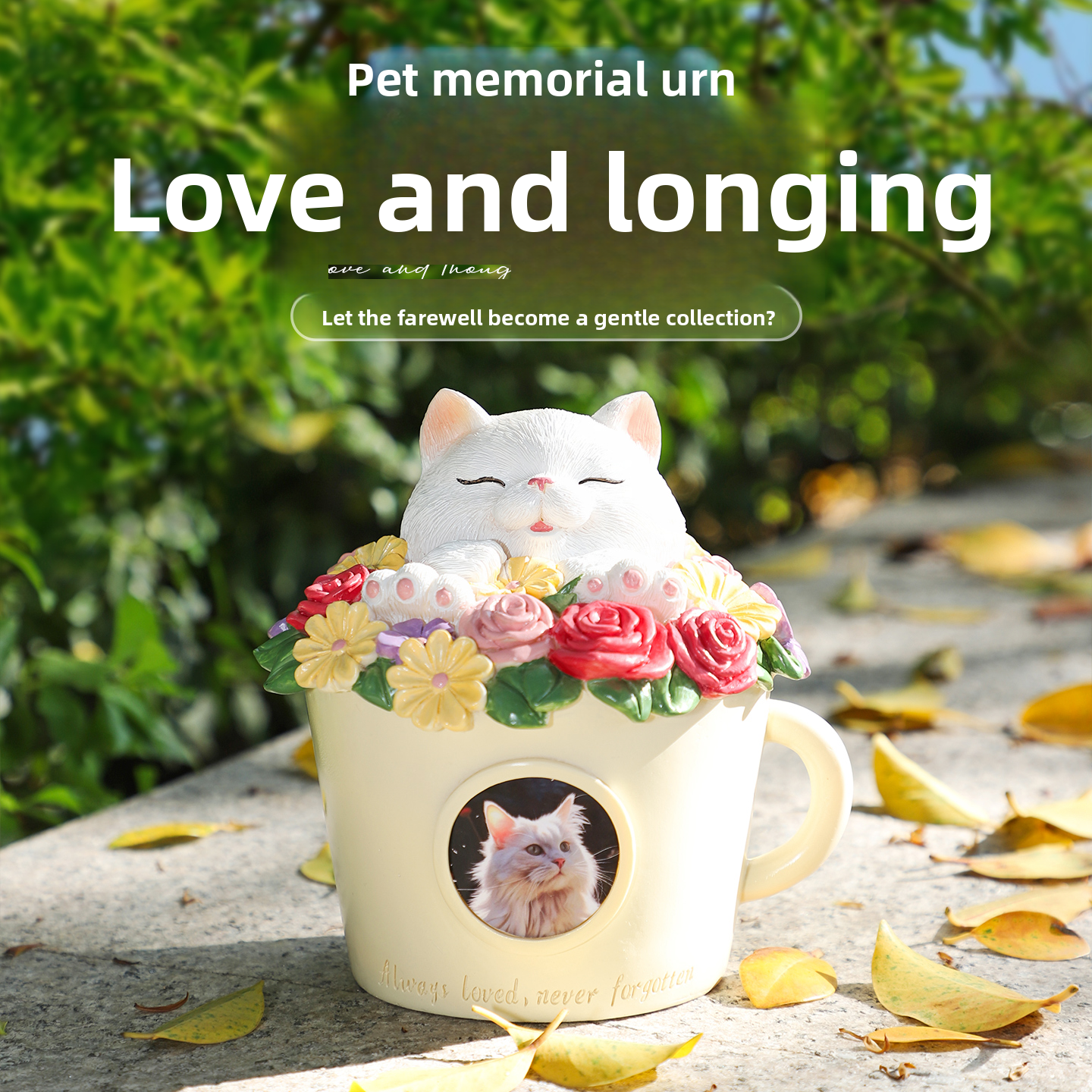 Pet Memorial Urn for Ashes