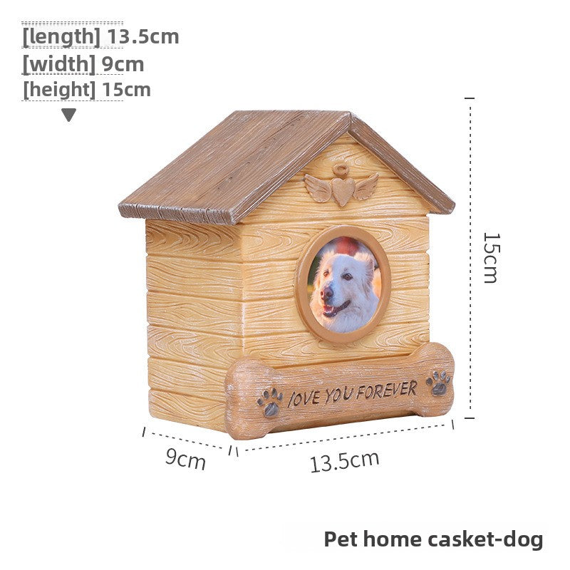 Pet Memorial Urn with Photo Frame