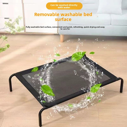 Pet moisture-proof bed off the ground