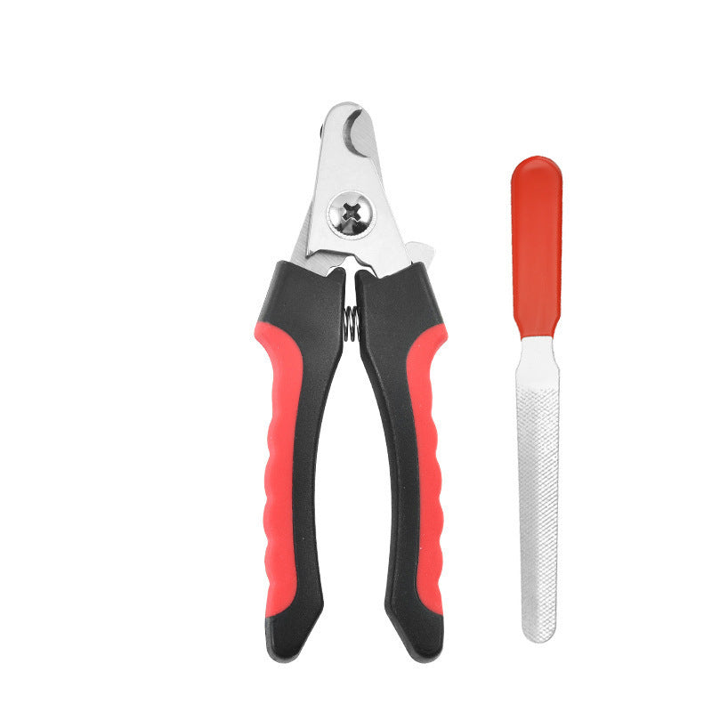 Pet Nail Clipper Set with Safety Guard