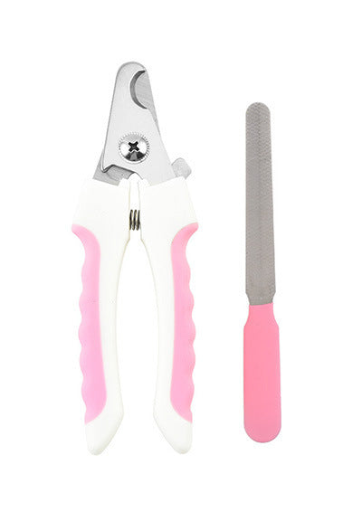 Pet Nail Clipper Set with Safety Guard