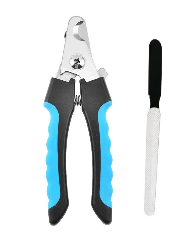 Pet Nail Clipper Set with Safety Guard