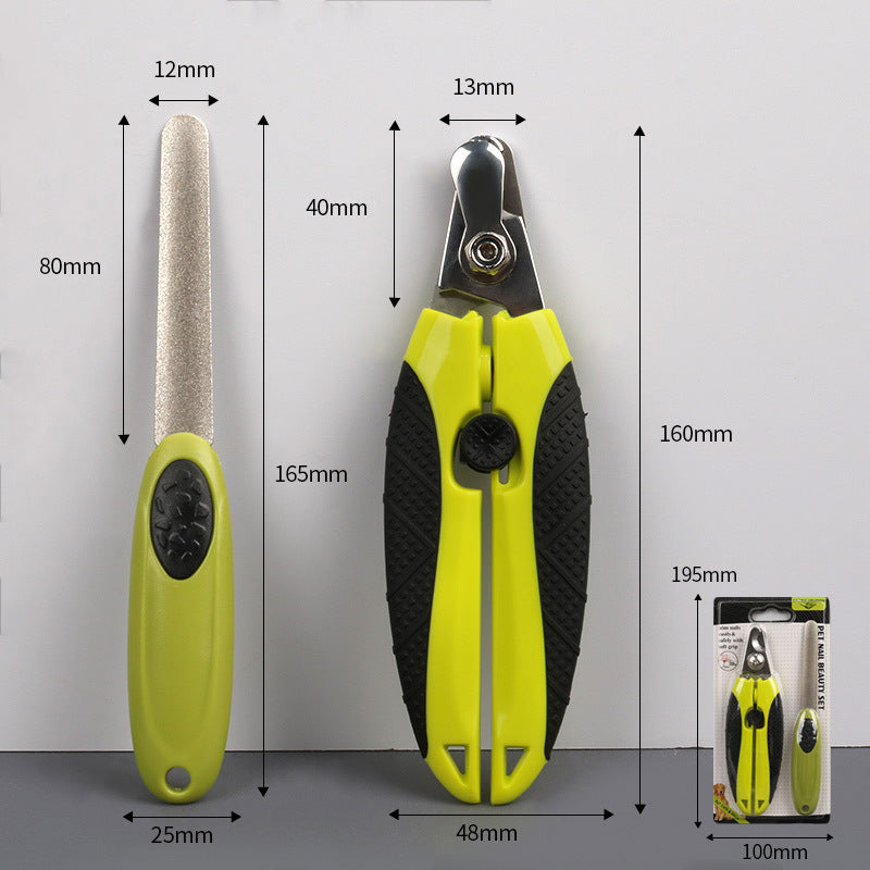 Pet Nail Clippers Grooming Kit with File